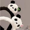 Zoo Hair Clip Cartoon Hair Band Cute Plush Doll Hair Hoop Fashion Panda Headband  Children