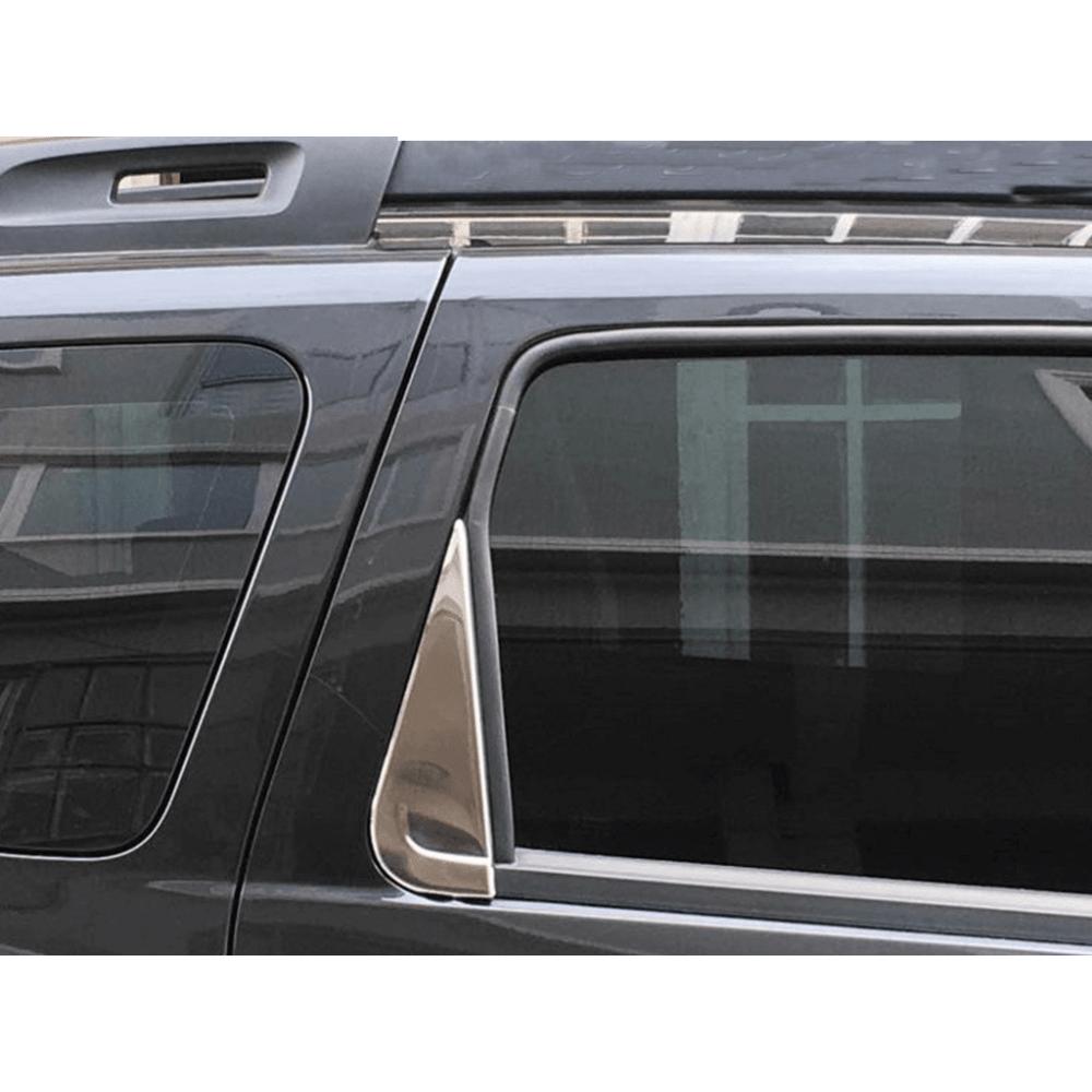 Для Dacia Duster, для Renault Duster, хромированная оконная крышка 2010-2016, 2 шт., сталь