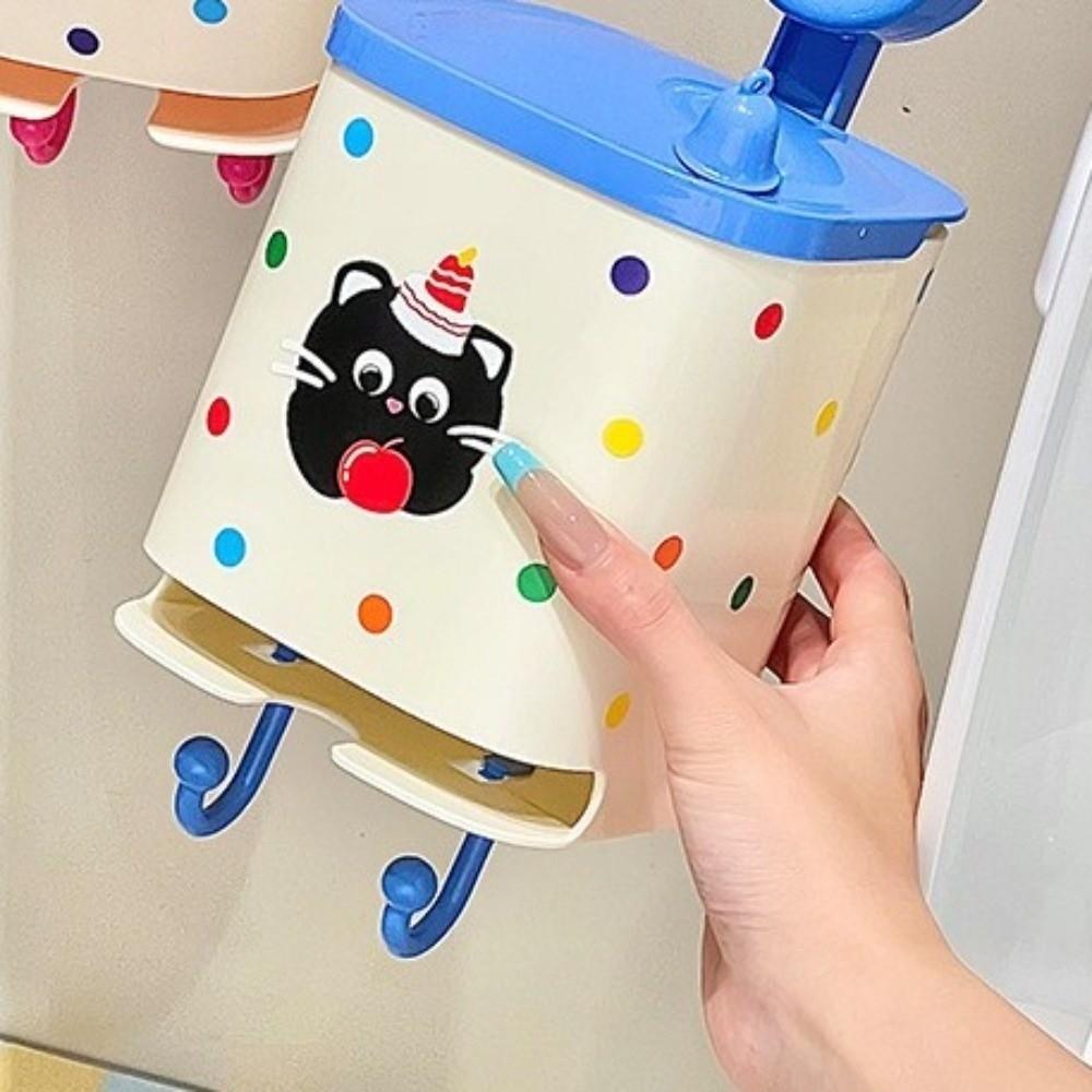 Waterproof Sanitary Pad Storage Box Cartoon Bathroom Shelf Bathroom Organization