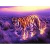 DIY 5D Diamond Painting Tiger Full Round Mosaic Diamond Embroidery  Decor Home Gift