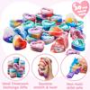 JOYFY 30 PCS Valentines Day Galaxy Slime Hearts for Kids Valentine Classroom Exchange Prizes Party Favors Valentine's Day Gifts