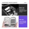 D5Portable Cable Organizer Waterproof Storage Bag Earphone Case For Mercedes Benz C180 C300 W124 W176 W177 C200 C260 GLC CLE CLA