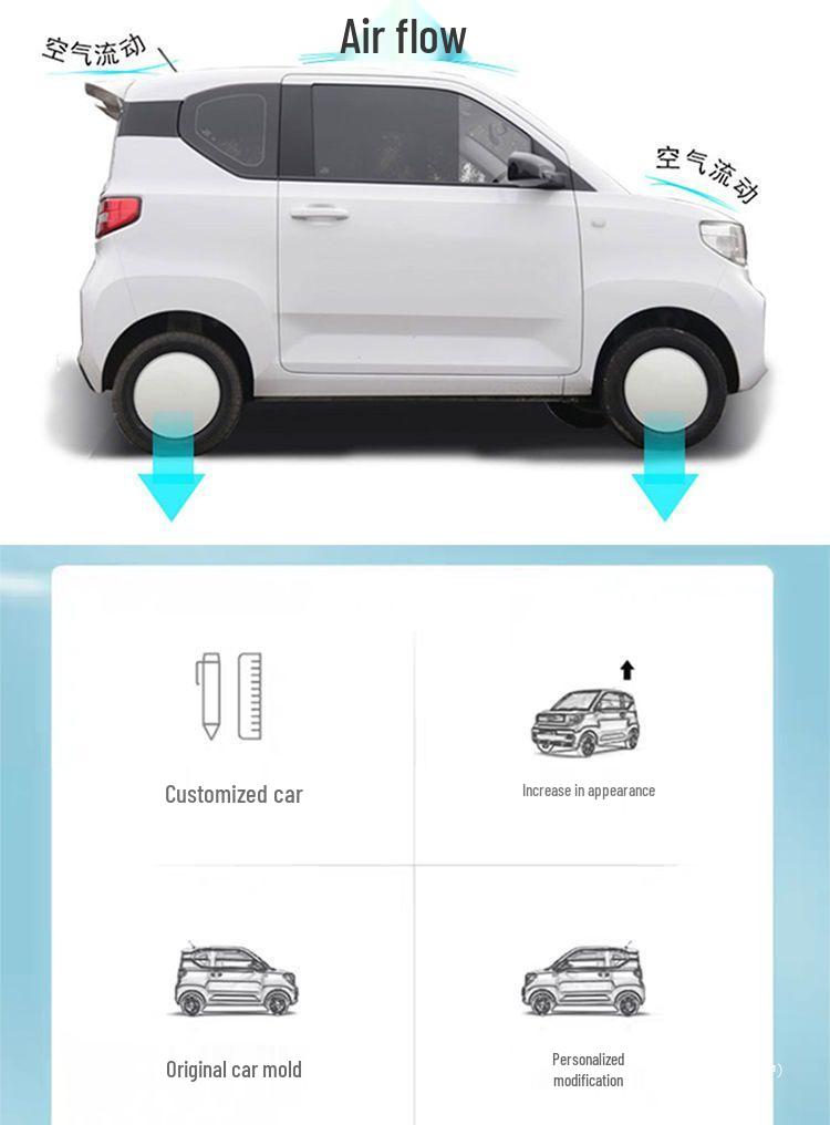 Декоративный аксессуар для экстерьера Wuling Hongguang MINI EV - Спойлер, Заднее крыло