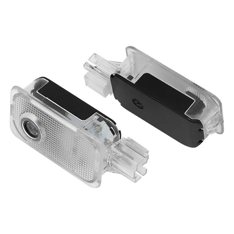 2Pcs Car Door Projector Lamps Welcome Lights Accessories For Subaru Forester Outback SJ SK Legacy BR XV Impreza GVP Tuningrtu65