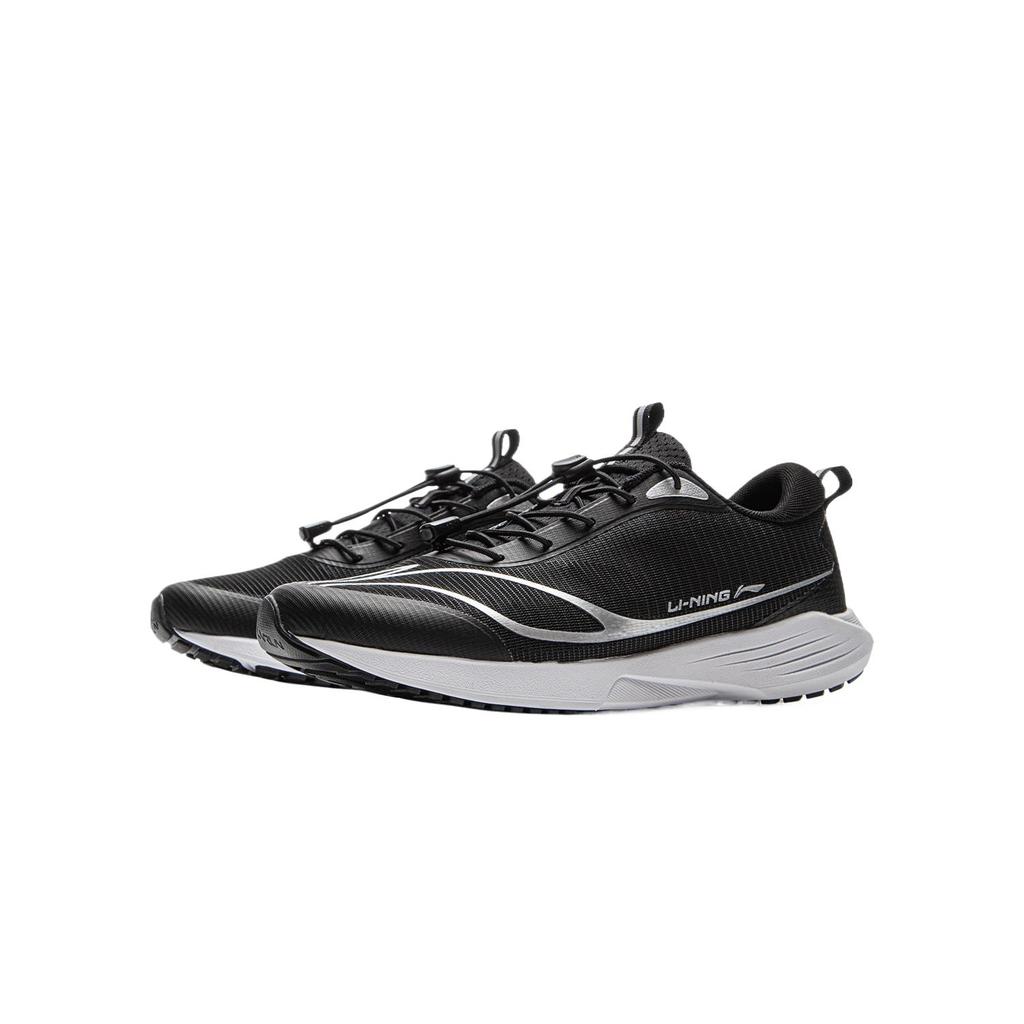 Li Ning Kids Running Leisure V1 Comfortable Fashionable Simple Kids Running Shoes Black YKFV054-3