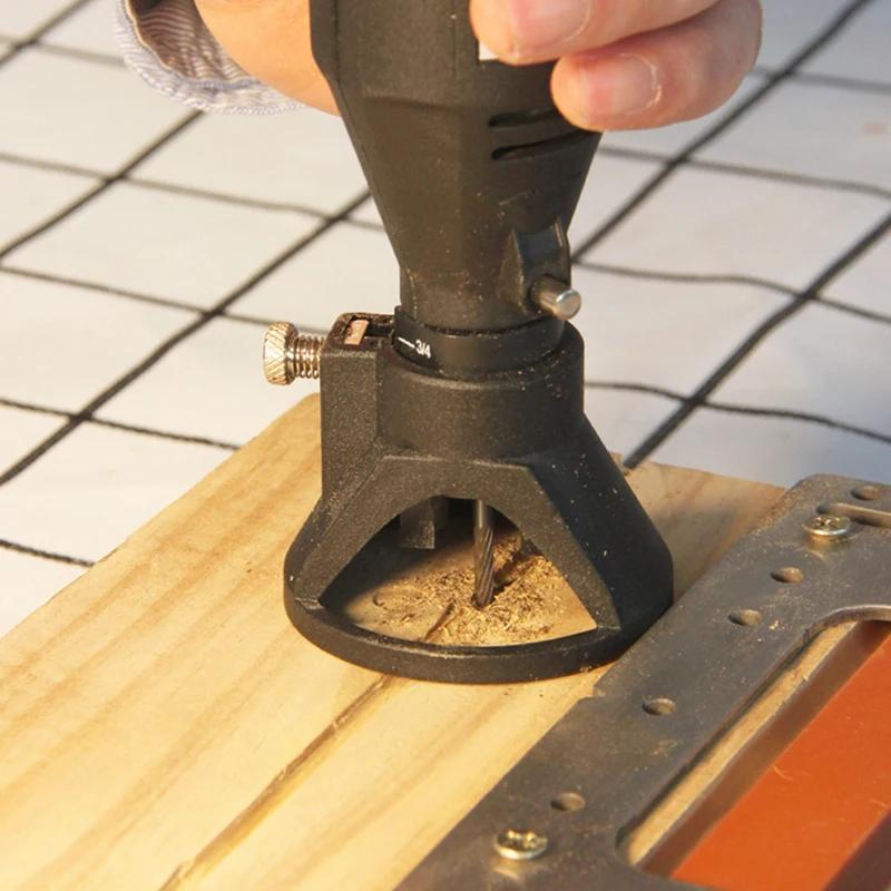 Инструмент для резьбы по дереву Роторный фрезер Фреза Направляющая насадка Набор спиральных сверл Специальный фиксатор Деревообрабатывающий инструмент