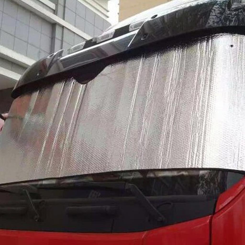 RV Windshield Sunshade Sun Shade Protector for Motorhome Double-Sided Aluminum Foil Truck Motorhomes Sunshade Cooling Accessory