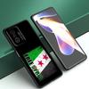 Syrian Revolution Flag Black Phone Case For Xiaomi Mi 9 SE 8 10 10T 11 12 13 Lite 9T 11T 12S 12T 13T 14 Pro 5G NE 11i 12X