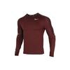 Dri-FIT Running Training Crew Neck Long Sleeve T-Shirt Men Tops Crimson CU6072-624