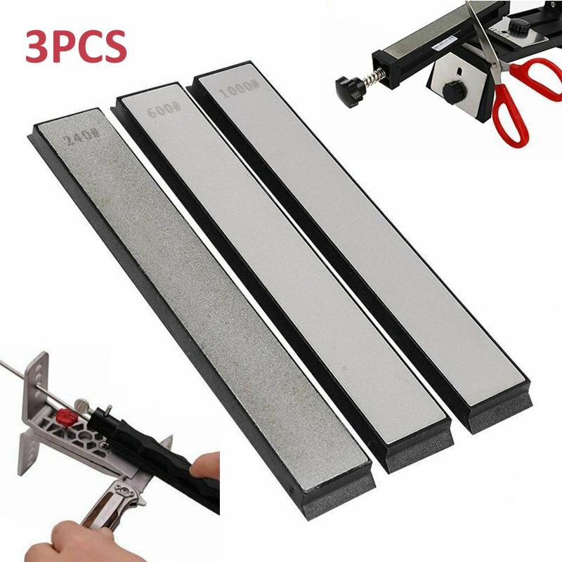 3шт алмазный точильный камень, точилка для заточки лезвий, инструмент для заточки точильный камень