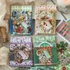 45PCS Garden Post Office Series Scrapbooking Paper Light Paper Kit  Stationery Supplies