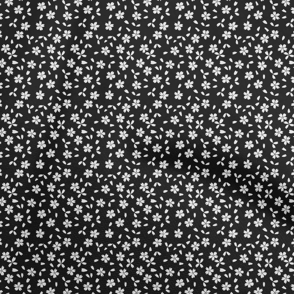 oneOone Хлопчатобумажная гибкая коричневая ткань, принадлежности для квилтинга с цветочным принтом, швейная ткань с принтом, 40 дюймов в ярдах