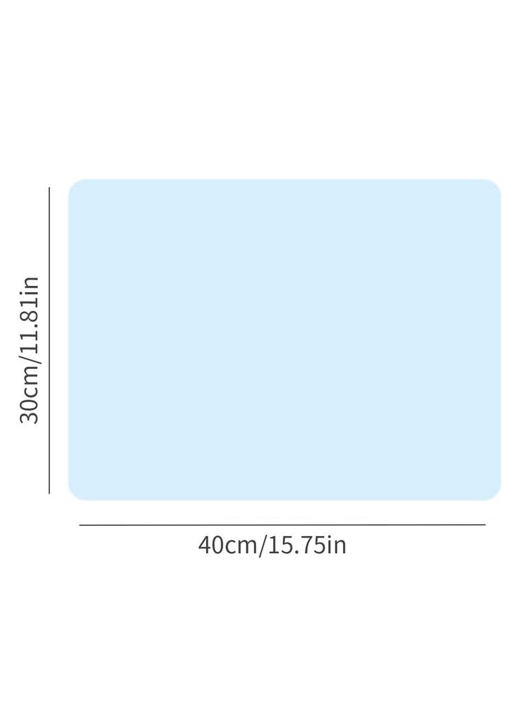 Leeseph Silicone Placemats for Dining Table Non-Slip Placemats, Waterproof Heat Resistant Washable Indoor & Outdoor Placemat