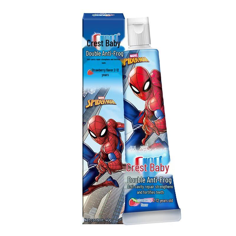 Crest Kids Spider-Man Dual-Action Anti-Cavity Toothpaste Set