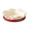 Plastic New Year Snack Tray Round Nut Tray Multifunctional 360° Rotating Fruit Plate  Living Room