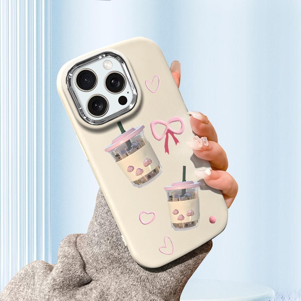 For iPhone 15 14 13 11ProMax 14 15 16 Samsung S25 S24 S23 S22 Redmi 10 13 14C Cartoon Black Cat Silver Edge Soft Liquid Silicone Protective Casing