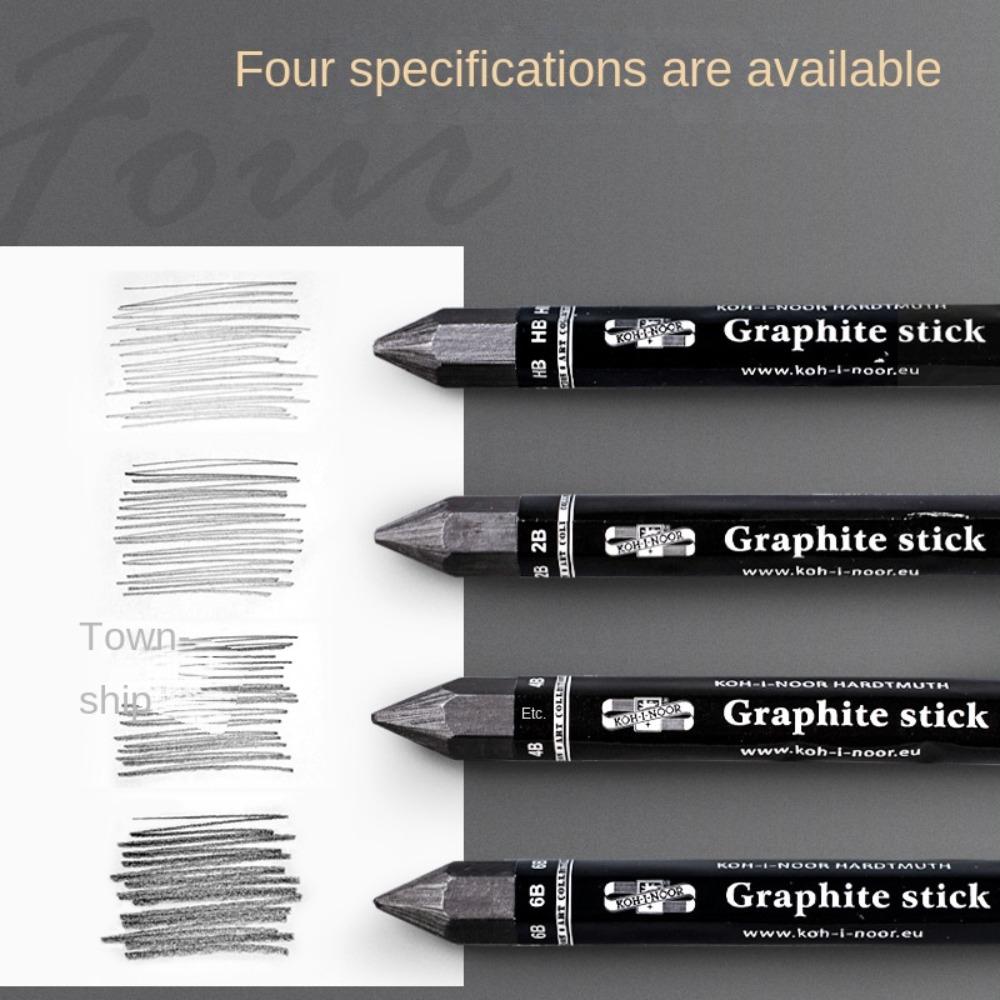 Художественные принадлежности Водорастворимые карандаши с полным грифелем для штриховки Графитовый карандаш Инструмент для рисования на экзамене