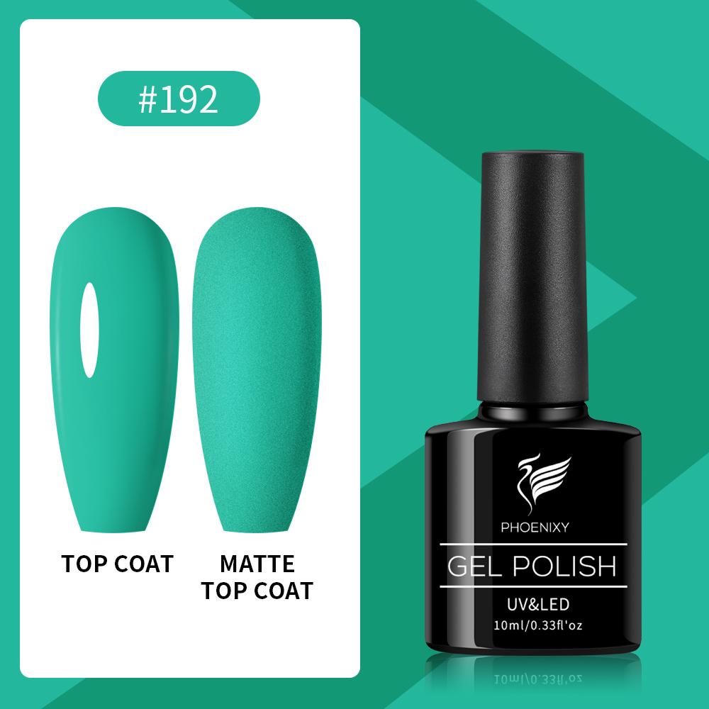 PHOENIXY 10 мл Гель-лак Полуперманентный Гель-лак Цвет Замачиваемый УФ LED Гель Материал для Нейл-арта