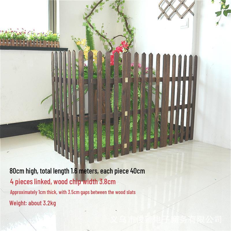 Деревянный штакетник Праздничное украшение для внутреннего и наружного использования