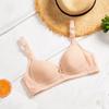 Дышащая удобная тонкая часть нижнего белья, маленькая грудь, собранная в сборе, бюстгальтер из кружева без стального кольца, спортивный бюстгальтер женский
