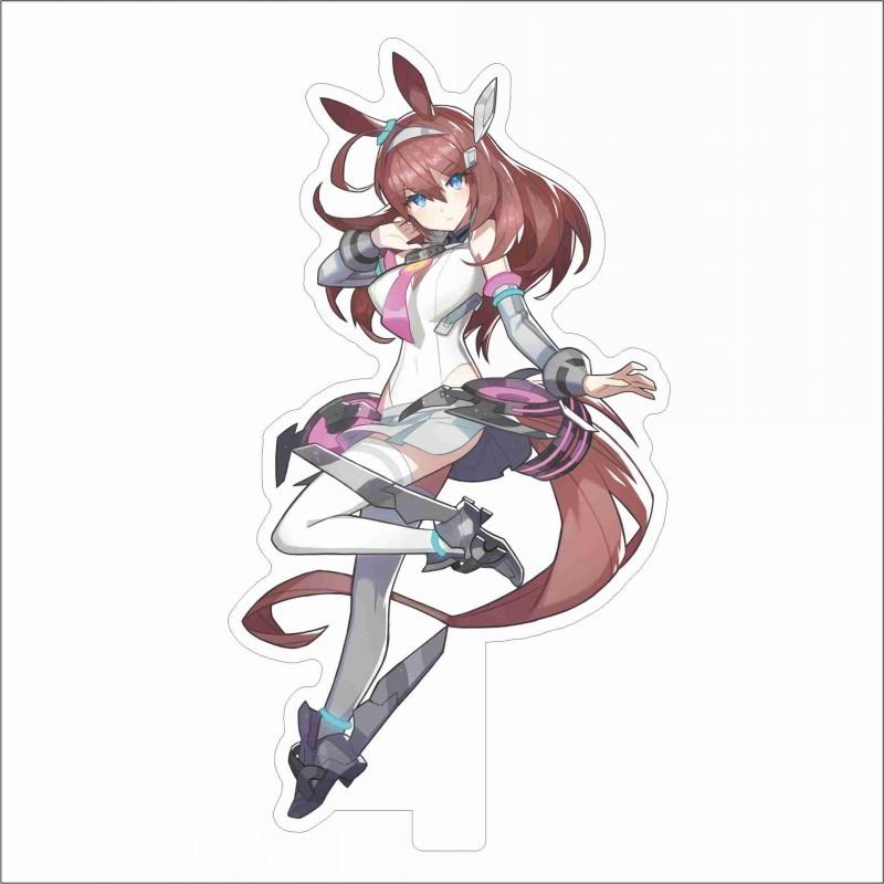 Япония красивая дербиль 15 см персонажи мультфильмов акриловая двухсторонняя подставка модель каваи милая офисная декоративная панель постоянные поклонники записи