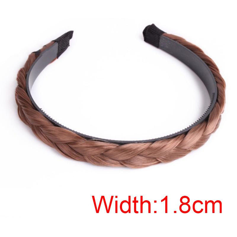 Женская повязка для волос Fishbone Braid Ленивый парик Twist Braid Повязка на голову Шпилька Bohemia Fashion Нескользящий головной убор Свадебные аксессуары для волос