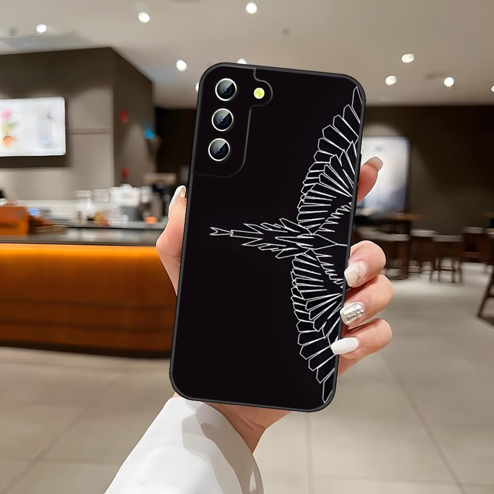 Модный дизайн с вставками из капа - Чехол для телефона Marceloes Для S25 Samsung S26 S24 Ultra S22 S23 S20 Fe S21 Plus A54 A34 A16 A53 Задняя крышка