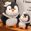 Супер милые мультяшные плюшевые игрушки-пингвины, мягкая набивная подушка-животное, кавайное украшение комнаты, рождественский подарок, подарок на день рождения