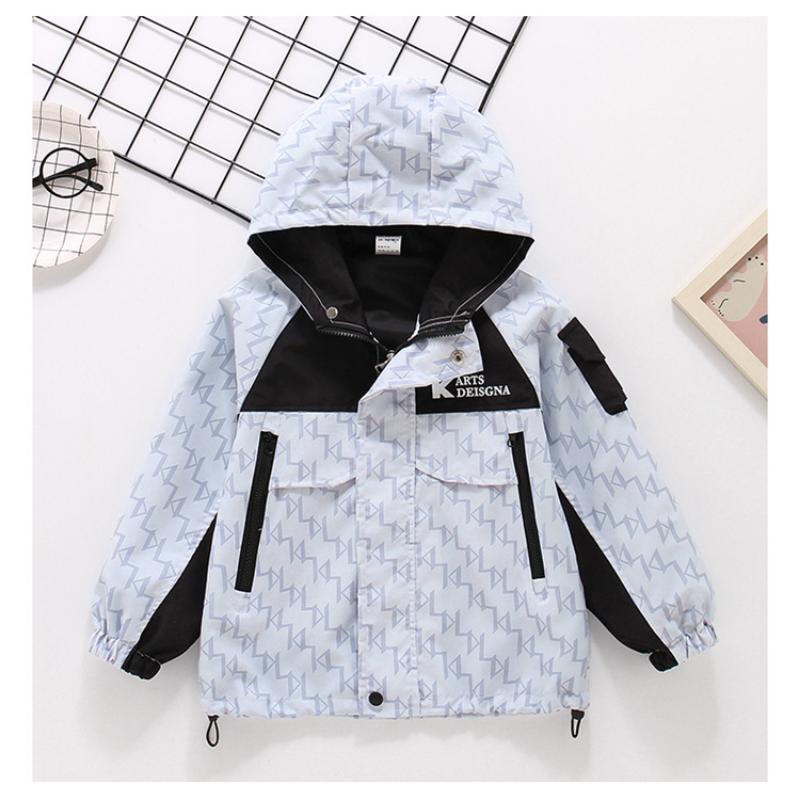 Повседневная куртка для мальчиков, весна и осень, детская красивая водонепроницаемая куртка для отдыха на природе