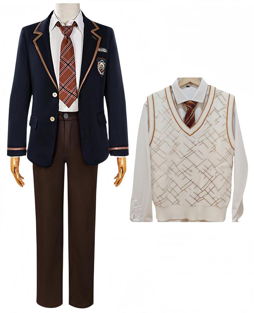 Koi To Miku Cosplay Protagonist Male Protagonist Costume Mahiru Cosplay Koi Miku Cosplay Combat Uniform Set Uniform Popular Game Costume Uniform