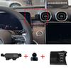 Car Mobile Phone Holder Accessories for Mercedes Benz C Class ~2025 W206 C200 C260 C300  GPS Bracket Navigation Stand Auto
