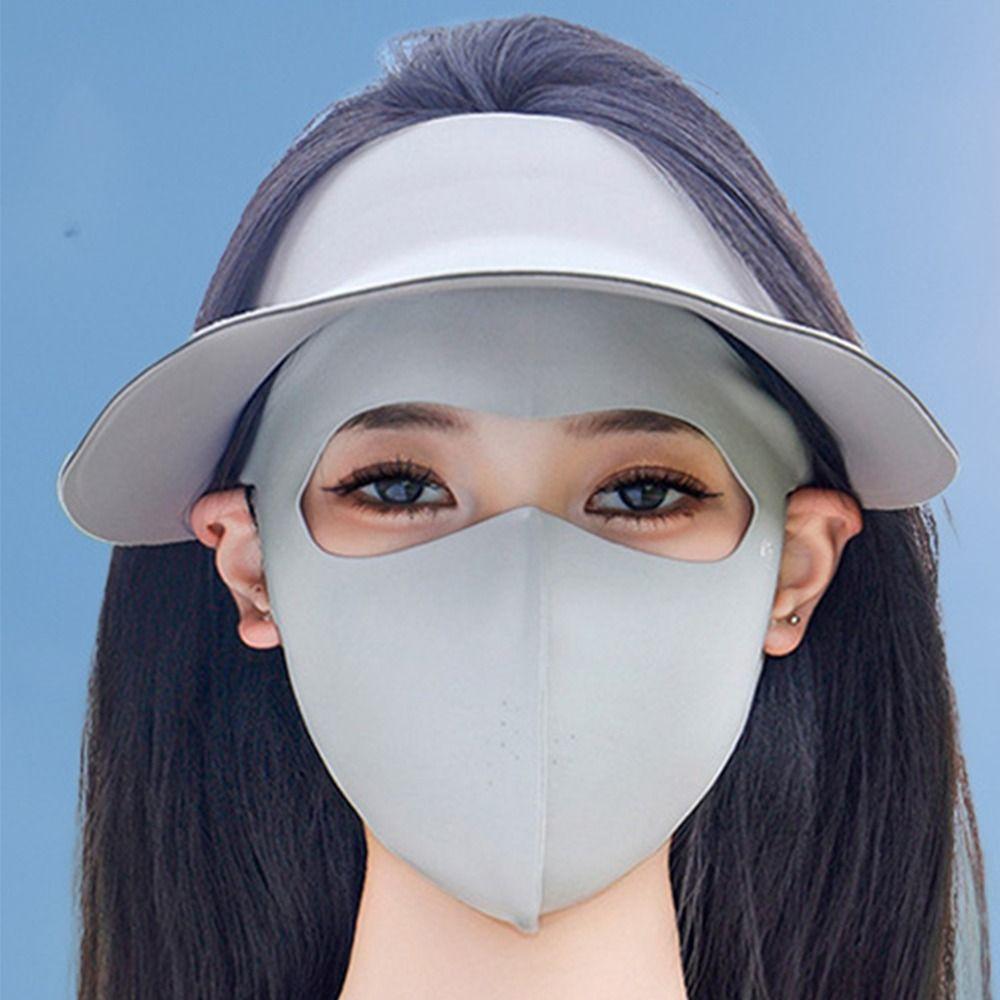 UV Resistant Sunscreen Mask Thin Sun Protection Tools Gifts Full Face Mask