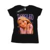 Disney Womens/Ladies Tangled Rapunzel Montage Cotton T-Shirt