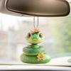 Рождественский кулон, украшение в мультяшном стиле, подвесной аксессуар, устойчивый к выцветанию, подвеска в виде рождественской елки со шнурком, универсальное украшение