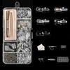 Replaceable Precision Screw Sets Antiskid Glasses Repair Tools Eyeglass Repair Kit Household
