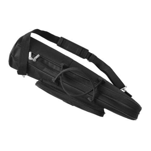 Lightweight Trumpet Case with 8mm Cushion, Perfect for Trumpets and Cornets, Soft Case, 2-Way Carrying, Can Be Used As a Shoulder Bag or Handbag, Blac