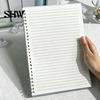 Канцелярские товары для класса, Блокнот A5 на спирали, Внутренние страницы в линейку / в клетку / чистые, Многофункциональная записная книжка, Обложка сплошного цвета Morandi