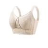 Plus Size Full Coverage Push-Up Bra: Anti-Sagging, Adjustable, Side Support for Large Busts