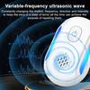 1/2/4/6Pcs Ultrasonic Pest Repeller High Power 360 Degree Protection Insect Control Device Energy Saving Mosquito Repeller