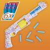 Nerf Fortnite FRENZ 4 EVER Blaster, виртуальный код, упаковка FRENZ 4 EVER, 6 элитных дротиков, барабан для 6 дротиков, подарочный продукт Fortnite G1132, аутентичный продукт