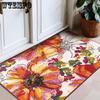 Flower Carpet Floor Mat Anti Slip Entrance Mat and Bathroom Floor Mat