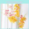 High Branch Lilie Silk Material Artificial Flowers For Home Wedding Decor