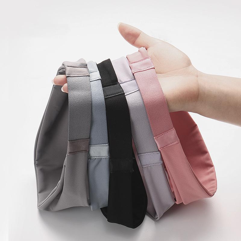 Женские спортивные повязки на голову, быстросохнущие, 1 шт., нескользящая влагоотводящая повязка для тренировок, повязка на голову для фитнеса, бега, велоспорта, йоги, повязка на голову