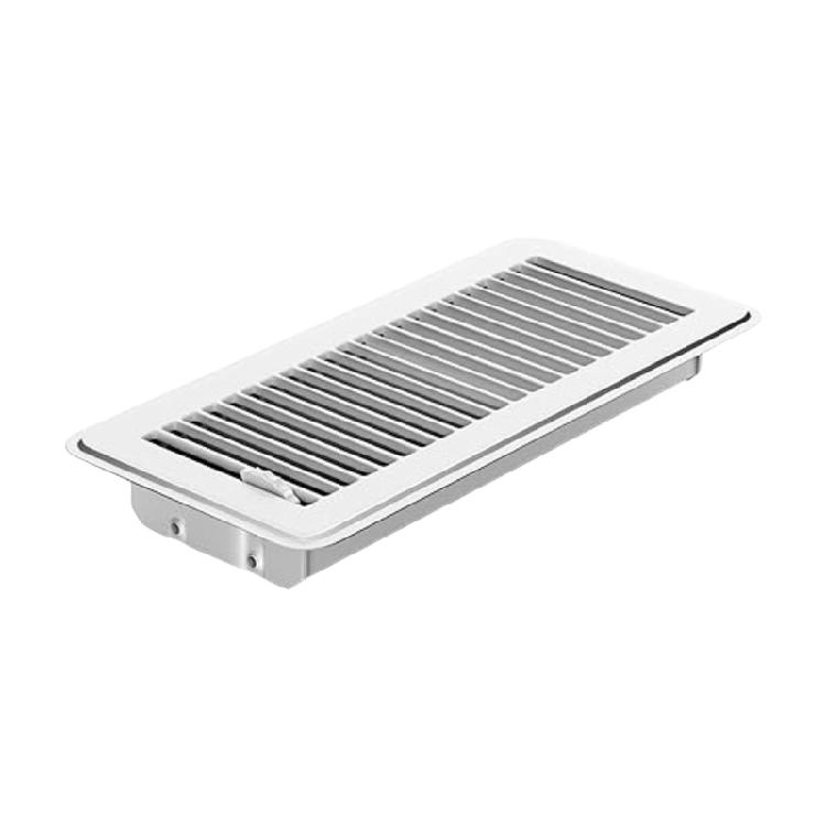 Магнитные напольные крышки для вентиляционных отверстий HVAC 4x12 дюймов, устойчивая к ржавчине стальная конструкция, металлическая крышка для вентиляционного отверстия с безопасными краями для дома