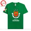 Burundi Burundian T Shirt New Jerseys Nation Team Tshirt Coat Of Arm Tshirt Gyms Clothing Top Country Fashion Sporting Bdi Tees