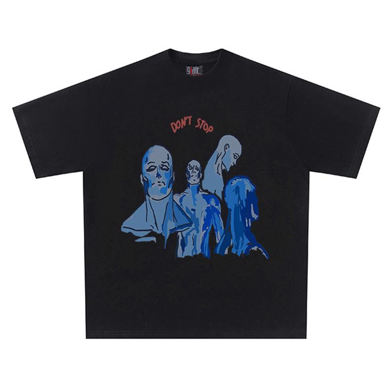 Men Tshirt Cotton Summer Short Sleeve Tees Pulovers Graphic Korean Fashion Y2k Streetwear Oversized Harajuku Aesthetic Clothing