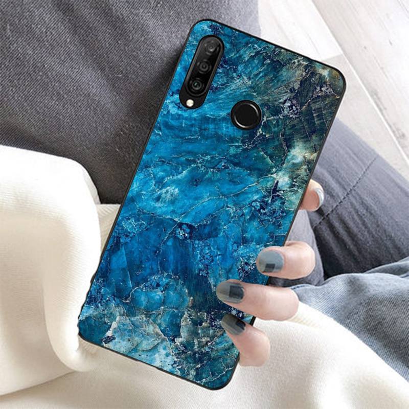 Мраморный чехол для телефона Huawei Honor 10 i 8X C 5A 20 9 10 30 lite pro Voew 10 20 V30