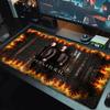 Supernatural Tv Series Poster Color Mouse Pad Large Gaming Table Cushion Non-slip Laptop Tablet Big Mousepad XXL Mat Mini PC Playmat With Lock edge