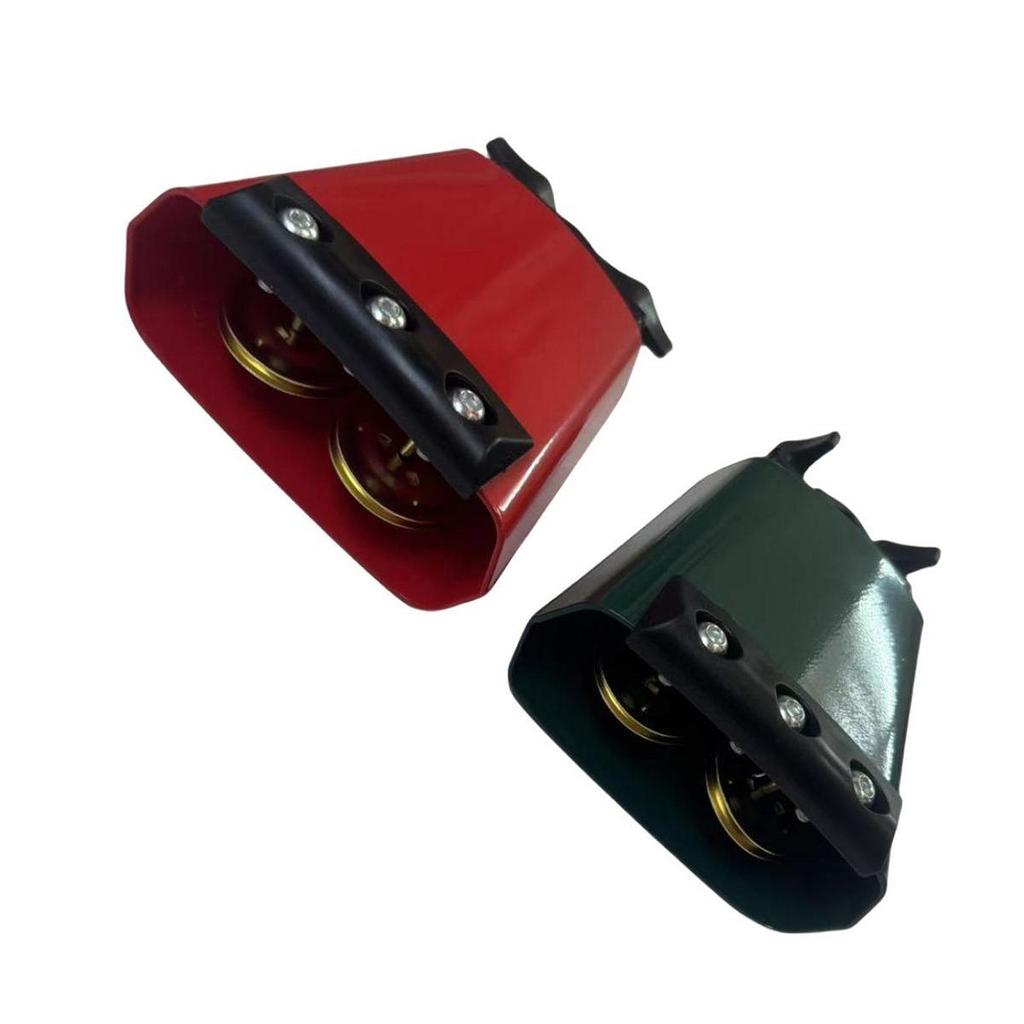 Cowbell Metal Percussion Instrument 4 inch for Festive Sports Events