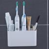 Toothbrush and Toothpaste Holder Organizer for Family Vanity Short